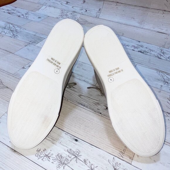 Guilty Soles Jenna Grey Vegan Suede High Top Sneaker - Picture 5 of 5